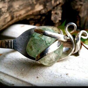 Silver Plated Fork Bracelet